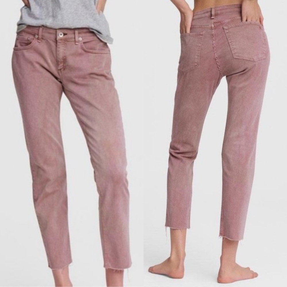Rag & Bone Dre Low Rise Slim Boyfriend Jeans